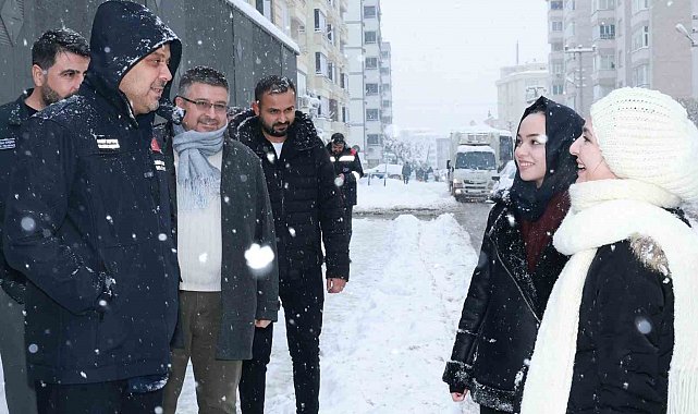 Başkan Toptaş:" Karla mücadele çalışmalarımız aralıksız sürüyor"
