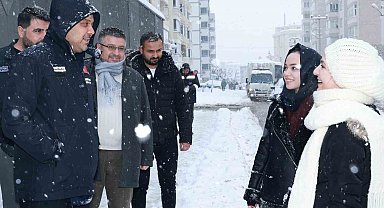 Başkan Toptaş:" Karla mücadele çalışmalarımız aralıksız sürüyor"