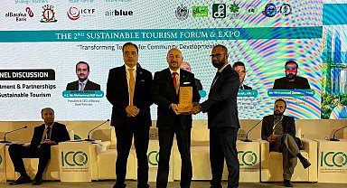 Başkan Ülken, Pakistan'da AYTO'yu temsil etti