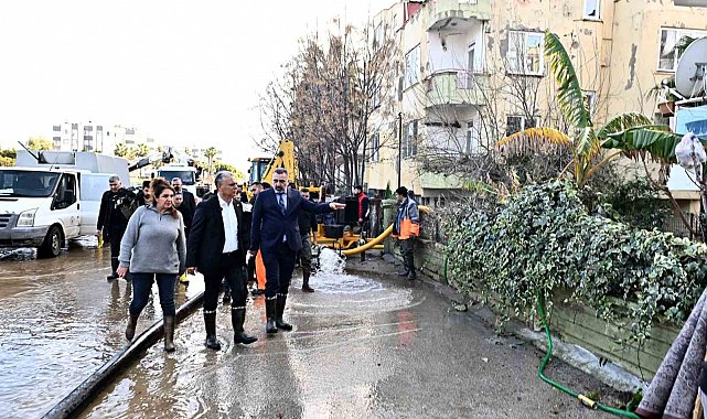 Başkan Uysal: "Yoğun yağış bazı teknik aksaklıklarla birleşince sel ve su baskınlarına neden oldu"