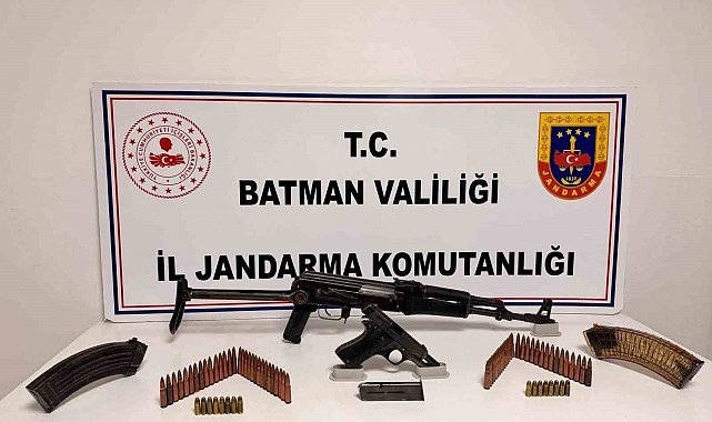 Batman'da silah kaçakçılığı operasyonu