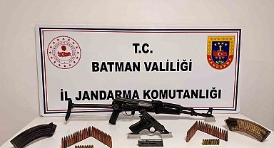 Batman'da silah kaçakçılığı operasyonu