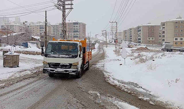 Battalgazi'de kar seferberliği