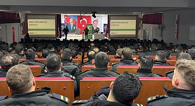 Bayburt'ta POMEM öğrencilerine bağımlılıkla mücadele eğitimi verildi