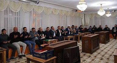 Bayburt'un Taht köyünde mukabele programı gerçekleştirildi