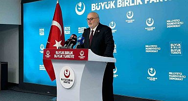 BBP Genel Sekreteri Yelis: "Milletimize 33 yıldır hizmet etmiş olmanın verdiği gurur ve mutluluğu yaşıyoruz"