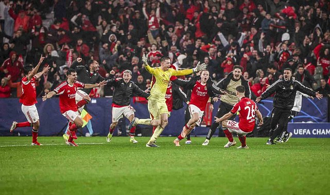 Benfica 90+8'de adını ilk 24'e yazdırdı