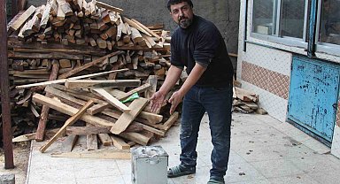 Benzinle ateş yakmak istedi, az daha kendi yanıyordu