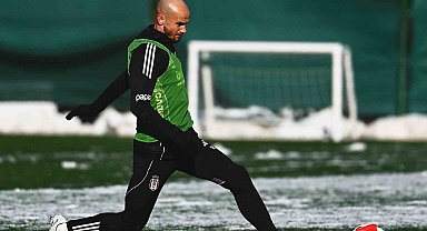 Beşiktaş, Antalya kampı öncesi son idmanını İstanbul'da yaptı