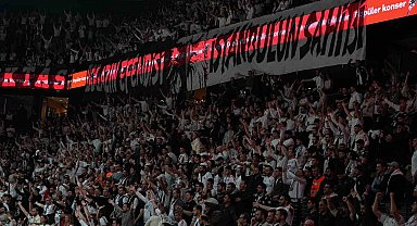 Beşiktaş - Fenerbahçe derbisine tribün olayları nedeniyle ara verildi