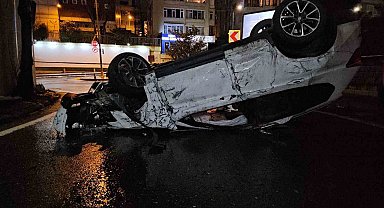 Beşiktaş'ta alkollü sürücü ortalığı birbirine kattı: 2 yaralı