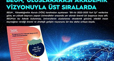 BEUN, Uluslararası Akademik Vizyonuyla Türkiye'nin önde gelen üniversiteleri arasında