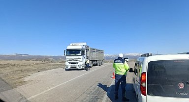 Beypazarı jandarma ekiplerinden trafik denetimi