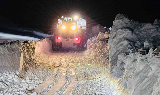 Beytüşşebap'ta son köy yolu açıldı