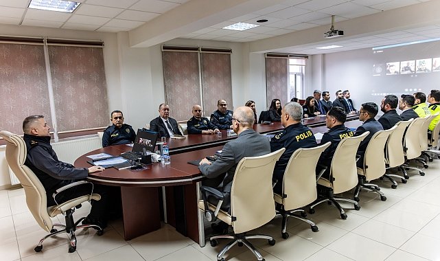 Bilecik emniyetinde sömestr tedbirleri masaya yatırıldı