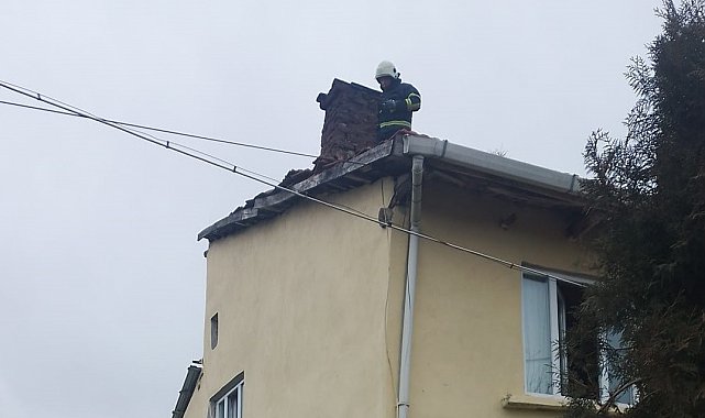 Bilecik'te baca yangını