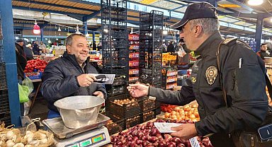 Bilecik'te dolandırıcılığa karşı vatandaşlara bilgilendirme