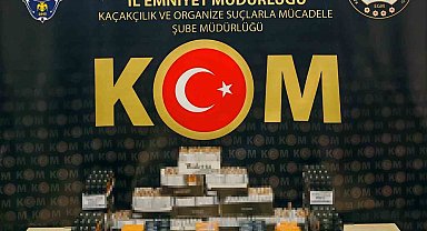 Bilecik'te kaçakçılık operasyonu; binlerce makaron ele geçirildi