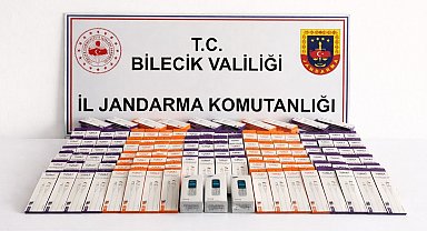 Bilecik'te kaçakçılık operasyonu
