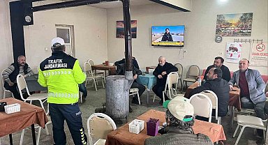 Bilecik'te köylerde trafik güvenliği eğitimi