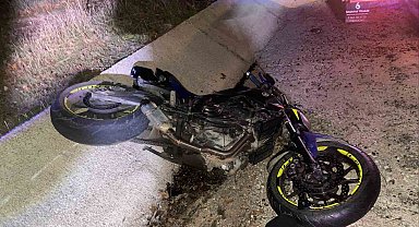 Bilecik'te motosiklet kazası: 1 yaralı