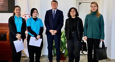 Bilecik'te okul dergisi söyleşisi