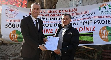 Bilecik'te "Marul Daha Bi' İyi" Projesi ile üretim tescillendi
