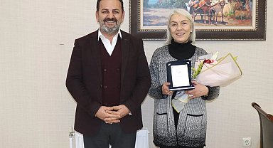 Bilecik'te şehit yakını personele veda yemeği