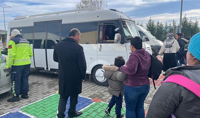 Bilecik'te taşımalı eğitim araçları denetlendi