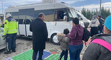 Bilecik'te taşımalı eğitim araçları denetlendi