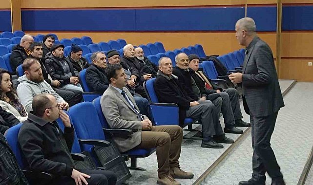 Bilecik'te üreticilere tarım sigortaları anlatıldı