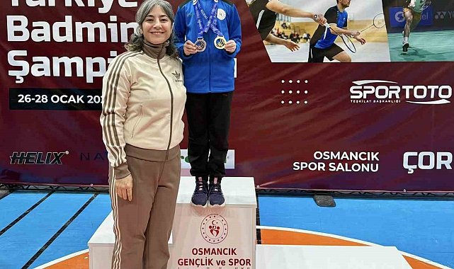 Bilecikli sporcu işitme engelliler şampiyonasından dereceyle döndü