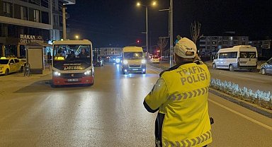 Bin 711 araç sürücüsüne cezai işlem uygulandı