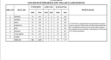 Bingöl kara teslim oldu: Tüm köylere ulaşım kesildi