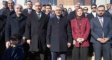 Bingöl'e atanan Vali Cahit Çelik'e duygusal veda