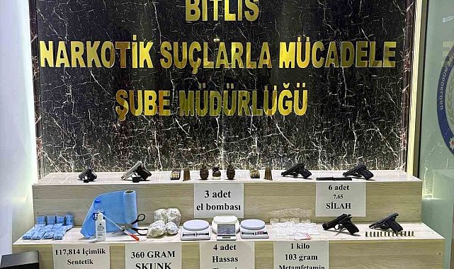 Bitlis'teki narkotik operasyonunda 27 kişi tutuklandı