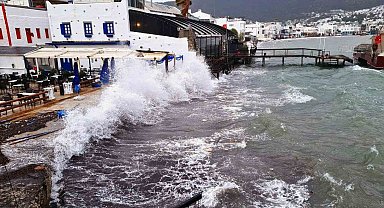 Bodrum'a fırtına uyarısı