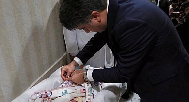 Bolu'da 2026 yılının ilk bebeği dünyaya geldi