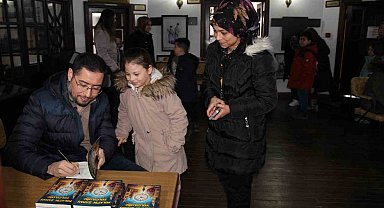 Bor Kütüphanesi'nde 'Rabbani Sanat Matematik' söyleşisi yoğun ilgi gördü