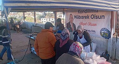 Bozdoğan Belediyesi'nden vatandaşa lokma ikramı