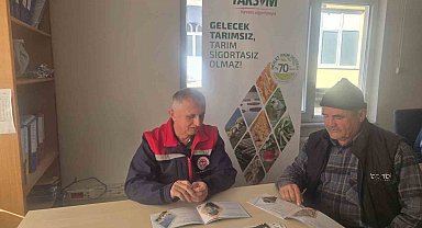 Bozdoğanlı üreticiler, tarım sigortaları konusunda bilgilendirildi