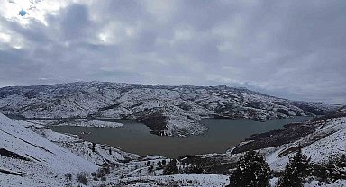 Bozkır Barajı'nda su seviyesi yağışlarla hızla yükseliyor