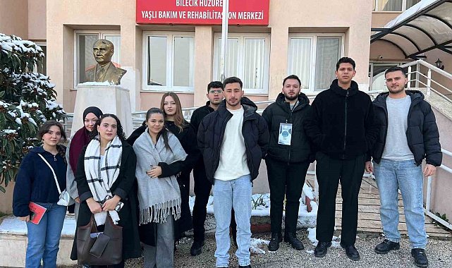 BŞEÜ Gençlik ve İnovasyon Kulübü'nden huzurevi ziyareti