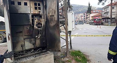 Bucak'ta trafo yangını korkuttu