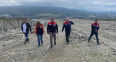 Buharkent ilek bahçesinde hazırlıklar sürüyor