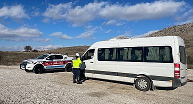 Burdur'da 730 araca idari ceza