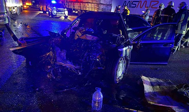 Burdur'da feci kaza: 1 ölü, 7 yaralı