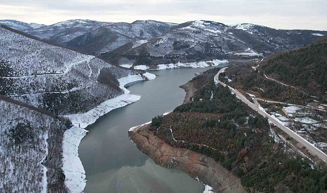 Bursa'da kar yağışları barajlara can suyu oldu