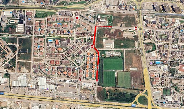 Bursa'da trafik düzenlemesi