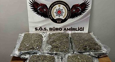 Bursa'da uyuşturucu operasyonu: 3 kilo 562 gram esrar ele geçirildi